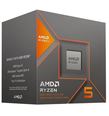 Процессор AMD Ryzen 5 8600G / AM5 / 6C/12T / Box (with AMD Wraith Spire Cooler)