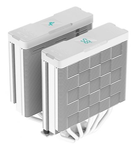 Кулер DEEPCOOL  AG620 DIGITAL WH ARGB / Universal / 260W / 300~1950rpm, <29.4dBA / 67.88CFM / White