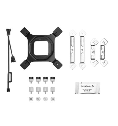 Кулер DEEPCOOL  AG620 DIGITAL WH ARGB / Universal / 260W / 300~1950rpm, <29.4dBA / 67.88CFM / White