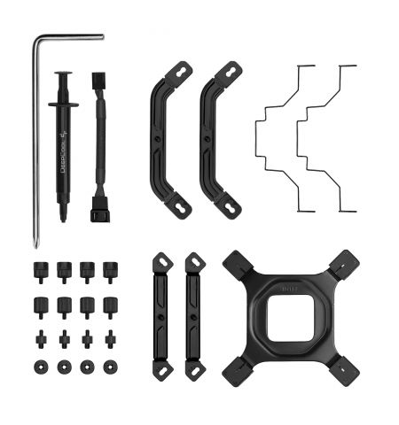 Кулер DEEPCOOL AK500 ZERO DARK / Universal / 240W / 500~1850rpm / <31,5 dBA / 68.99 CFM / White