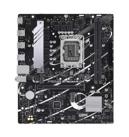 Материнская плата ASUS PRIME B760M-K D4 / 1700 / B760 / DDR4 / mATX Материнская плата ASUS PRIME B760M-K D4 / 1700 / B760 / DDR4 / mATX