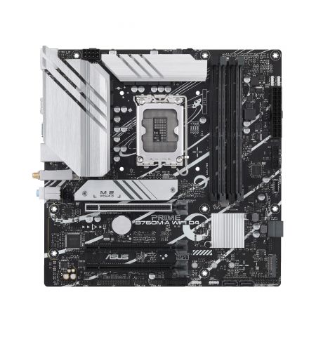 Материнская плата ASUS PRIME B760M-A WIFI D4 / 1700 / B760 / DDR4 / mATX Материнская плата ASUS PRIME B760M-A WIFI D4 / 1700 / B760 / DDR4 / mATX
