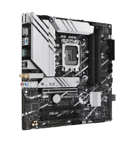 Материнская плата ASUS PRIME B760M-A WIFI D4 / 1700 / B760 / DDR4 / mATX Материнская плата ASUS PRIME B760M-A WIFI D4 / 1700 / B760 / DDR4 / mATX