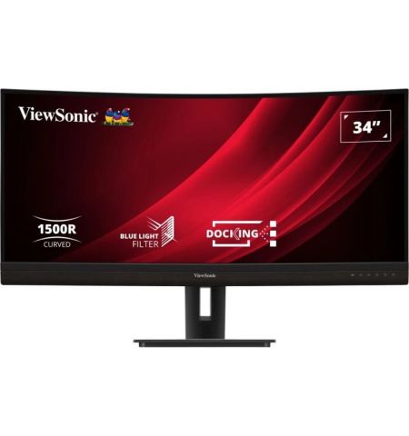 34.1” Монитор VIEWSONIC VG3456C / 4K / Curved / 100Hz / Black