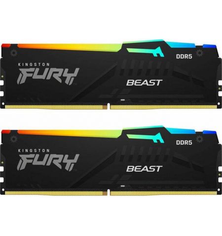 Опреативная память Kingston FURY Beast RGB EXPO DDR5 5600MHz 16GB (Kit of 2*8GB)