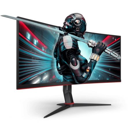 34.0” Игровой Монитор AOC CU34G2XP/BK/ Curved/ 4K/ 1ms/ 180Hz/ Black 34.0” Игровой Монитор AOC CU34G2XP/BK/ Curved/ 4K/ 1ms/ 180Hz/ Black