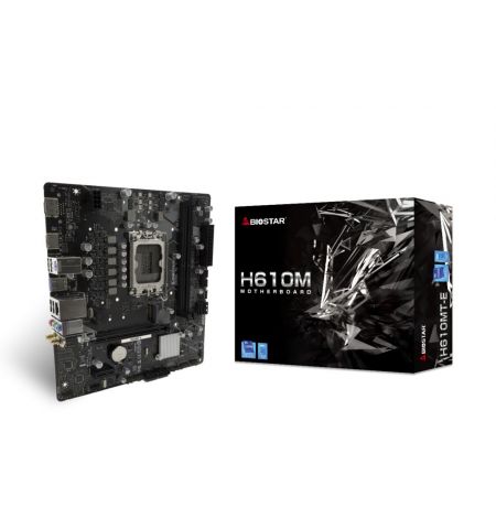 Материнская плата BIOSTAR H610MT-E / Socket 1700 / Intel H610 / mATX