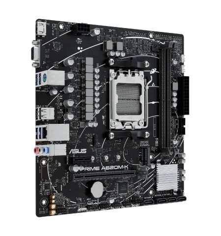 Материнская плата ASUS PRIME A620M-K / AM5 / A620 / DDR5 / mATX Материнская плата ASUS PRIME A620M-K / AM5 / A620 / DDR5 / mATX
