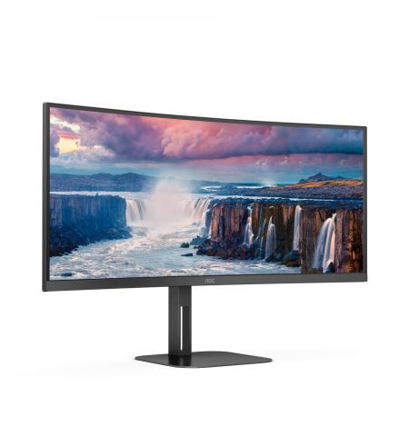 34.0” Монитор AOC CU34V5C/BK/ Curved/ 1ms/ 21:9/ 4K/ Black
