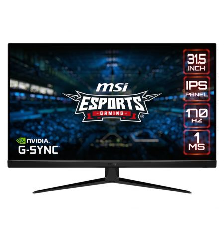 31.5” Игровой Монитор MSI G321Q/ 1ms/ 170Hz/ Black