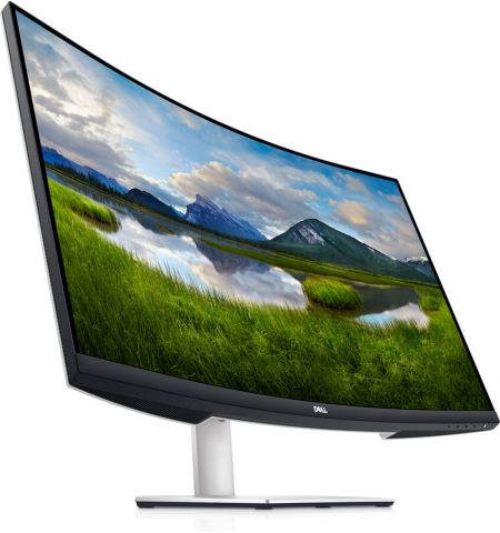31.5” Монитор DELL S3221QSA / Curved  / 4ms / 4K / Black/Silver