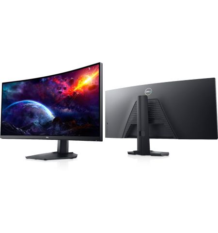 34.0” Монитор DELL S3422DWG / Curved  / 21:9 / 4K / 144Hz / Black/Silver