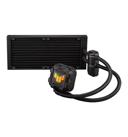 Житкостный Кулер ASUS TUF GAMING LC II 240 ARGB/ Universal/ 800~2000pm/ 29 dBA /67CFM/ Black Житкостный Кулер ASUS TUF GAMING LC II 240 ARGB/ Universal/ 800~2000pm/ 29 dBA /67CFM/ Black