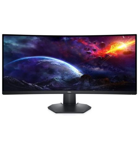 34.0” Монитор DELL S3422DWG / Curved  / 21:9 / 4K / 144Hz / Black/Silver