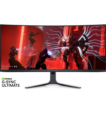 34.1” Игровой монитор DELL Alienware AW3423DW/ OLED Quantum Dot/ WQHD/ Curved/ 0.1ms/ 21:9/ 165Hz/ Black