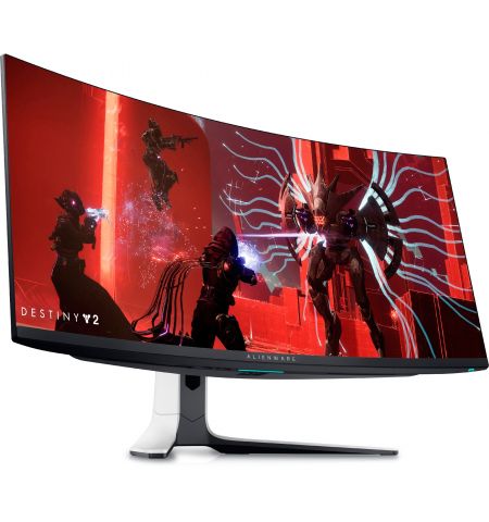 34.1” Игровой монитор DELL Alienware AW3423DW/ OLED Quantum Dot/ WQHD/ Curved/ 0.1ms/ 21:9/ 165Hz/ Black