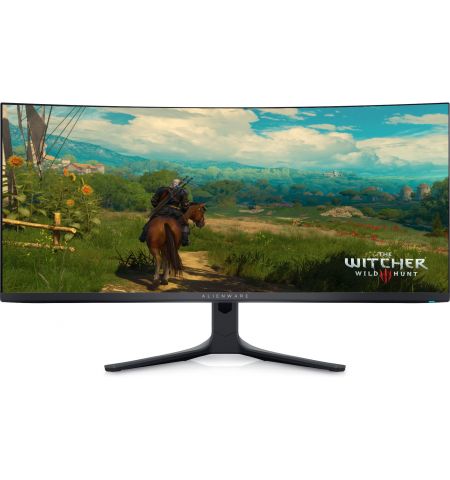 34.1” Игровой монитор DELL Alienware AW3423DWF/ OLED Quantum Dot/ WQHD/ Curved/ 0.1ms/ 21:9/ 165Hz/ Black/Silver