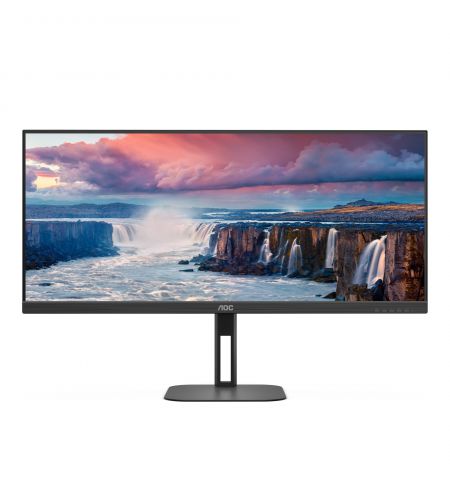 34.0” Монитор AOC U34V5C/BK / WQHD / 21:9 / 100Hz / 1ms / Black