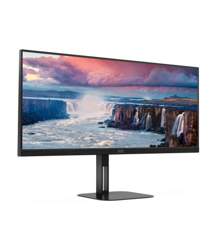 34.0” Монитор AOC U34V5C/BK / WQHD / 21:9 / 100Hz / 1ms / Black