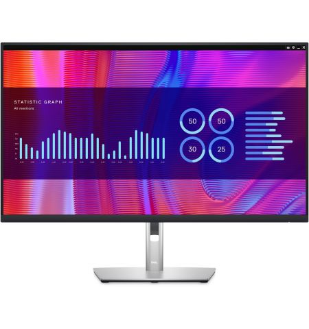 31.5” Monitor DELL P3223QE / 4K / 5ms / Black/Silver