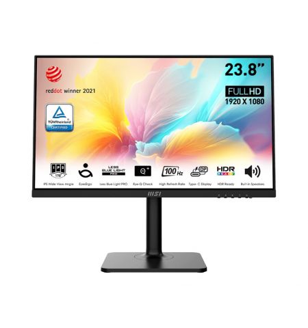 23.8” Монитор MSI Modern MD2412P/ 1ms/ 100Hz/ Black