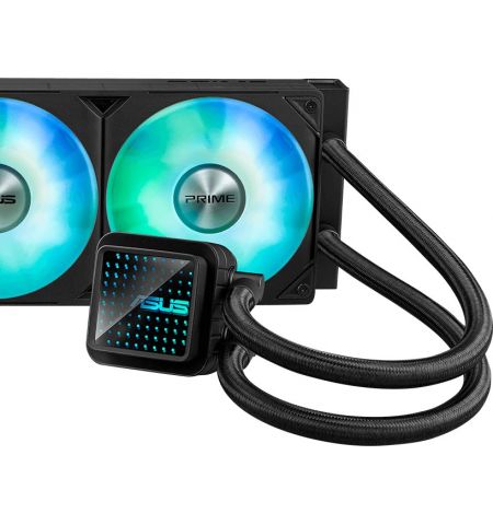 Житкостный Кулер ASUS PRIME LC 360 ARGB/ Universal/ 800~2000pm/ 29 dBA /67CFM/ Black Житкостный Кулер ASUS PRIME LC 360 ARGB/ Universal/ 800~2000pm/ 29 dBA /67CFM/ Black