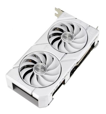 Видеокарта ASUS Dual GeForce RTX 4060 EVO WHITE OC Edition / 8GB / GDDR6 / 128bit