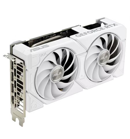 Видеокарта ASUS Dual GeForce RTX 4060 EVO WHITE OC Edition / 8GB / GDDR6 / 128bit