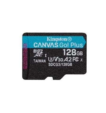 Карта памяти Kingston Canvas Go! Plus microSD 128GB