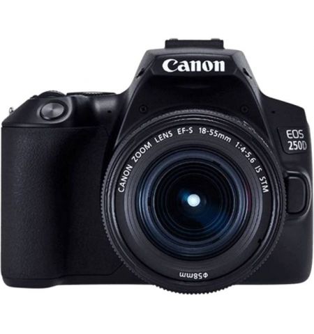 DSLR Camera CANON EOS 250D 18-55 IS STM Black (3454C007)