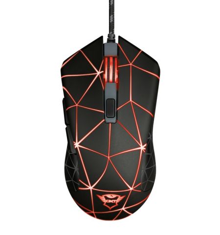 Trust Gaming GXT 133 Locx Illuminated Mouse, 800 - 4000 dpi, 6 Programmable