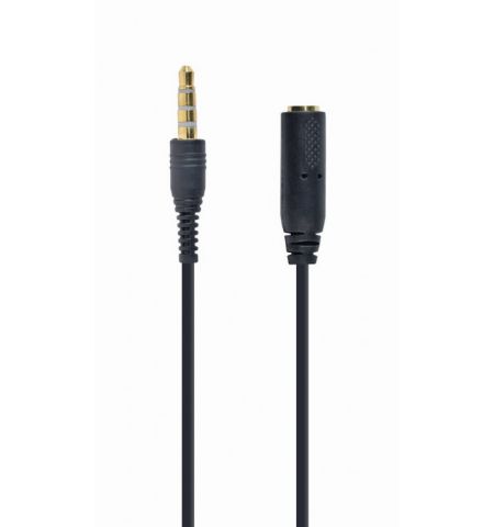 Audio cable CCA-419 Cablexpert 3.5 mm 4-pin audio cross-over adapter cable, black