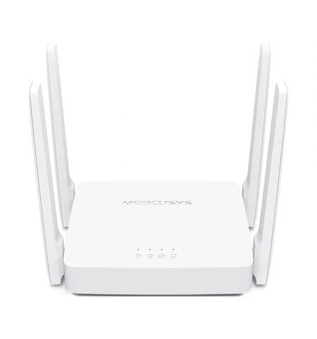 Wireless Router MERCUSYS AC10 / AC1200 Dual Band / Wi-Fi5 / 1 WAN+2 LAN / 4 external antennas