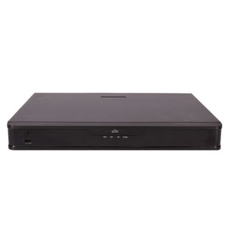 UNV NVR302-08S-P8, 8-ch, 2 SATA, 8 PoE, Incoming Bandwidth 64Mbps,