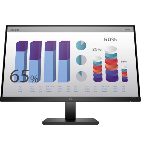 27.0" Монитор HP IPS LED P27h G4 / 5ms / Black