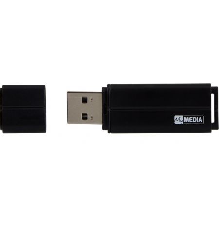 Флеш-накопитель USB MyMedia (by Verbatim) MyUSB Drive Black USB2.0 64ГБ