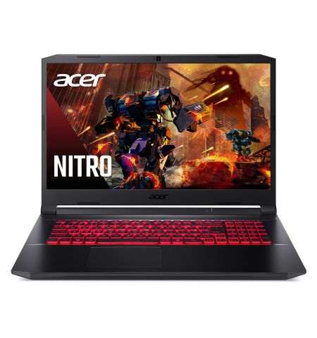 Laptop Gaming 17.3" ACER Nitro AN517-54 (NH.QF6EU.005) / Intel Core i5 / 8GB / 512GB SSD+HDD Kit / RTX3050Ti / Shale Blac