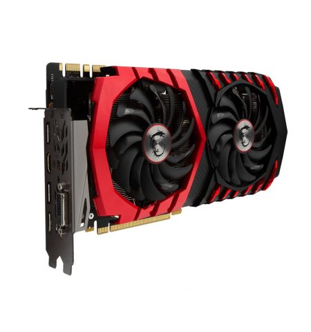 MSI GeForce GTX 1070 GAMING X 8G /  8GB DDR5 256Bit 1797/8108Mhz (OC Mode), DVI, HDMI, 3x DisplayPort, Dual fan - TWIN FROZR VI (Zero Frozr/Airflow Control Technology), TORX 2.0 FAN, Gaming App, Retail
