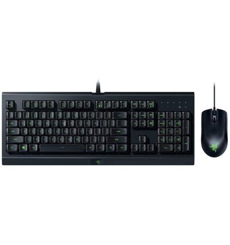 RAZER Cynosa Lite & Abyssus Lite - Russian Layout, Membrane Gaming Keyboard Cynosa Lite + Mechanical Mouse Razer Abyssus Lite, Chroma™ RGB Underglow