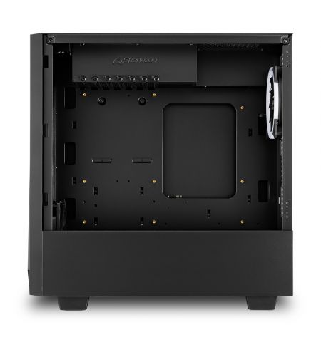 Корпус Sharkoon REV 100 / no PSU / Side panel / 1x120mm A-RGB LED + 1x 120mm / ATX / Black Корпус Sharkoon REV 100 / no PSU / Side panel / 1x120mm A-RGB LED + 1x 120mm / ATX / Black
