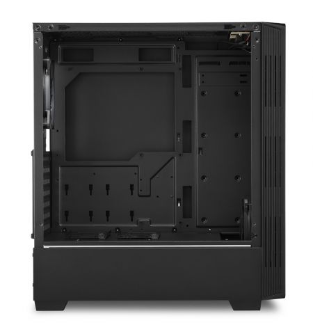 Корпус Sharkoon  RGB LIT 100 / no PSU / Side panel / 1x120mm, Rear 1x120mm A-RGB LED, 2xARGB LED Strip / ATX / Black Корпус Sharkoon  RGB LIT 100 / no PSU / Side panel / 1x120mm, Rear 1x120mm A-RGB LED, 2xARGB LED Strip / ATX / Black