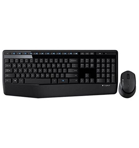 Беспроводная Клавиатура и мышка Logitech Combo MK345 / USB / Black