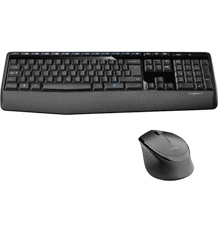 Беспроводная Клавиатура и мышка Logitech Combo MK345 / USB / Black Беспроводная Клавиатура и мышка Logitech Combo MK345 / USB / Black