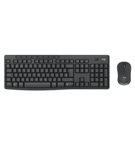 Беспроводная Клавиатура и мышка Logitech MK370 Combo for Business, Graphite