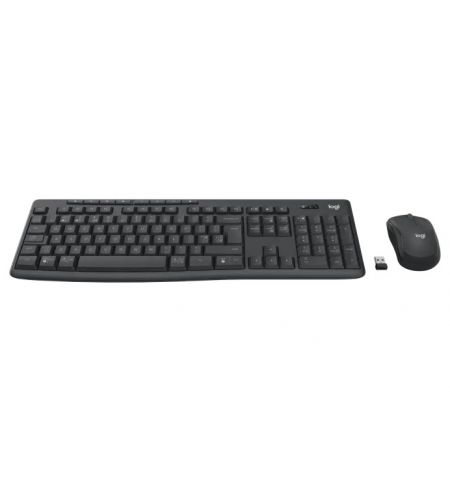 Беспроводная Клавиатура и мышка Logitech MK370 Combo for Business, Graphite