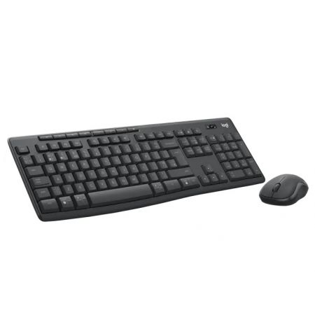 Беспроводная Клавиатура и мышка Logitech MK370 Combo for Business, Graphite