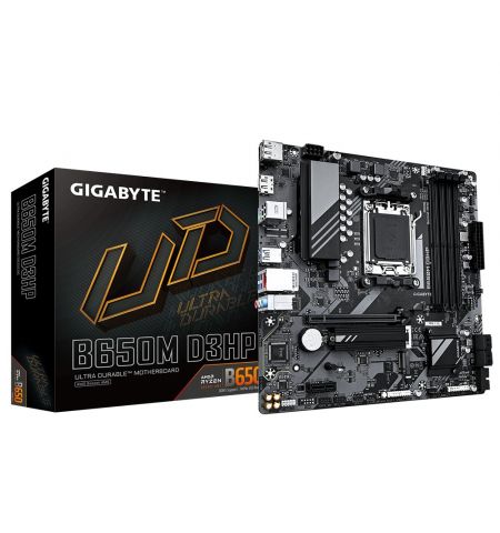 Материнская плата GIGABYTE B650M D3HP / AM5 / B650 / DDR5 / mATX