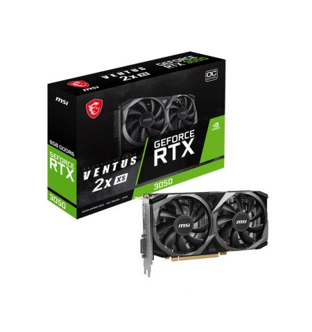 Видеокарта MSI GeForce RTX 3050 VENTUS 2X 8G OC / 8GB / GDDR6 / 128Bit