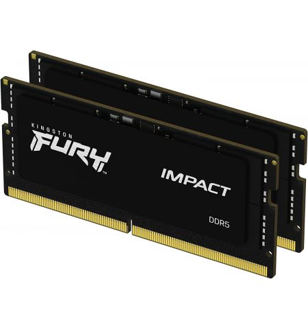 Оперативная память Kingston FURY® Impact DDR5-5600 SODIMM 64GB (Kit of 2*32GB)