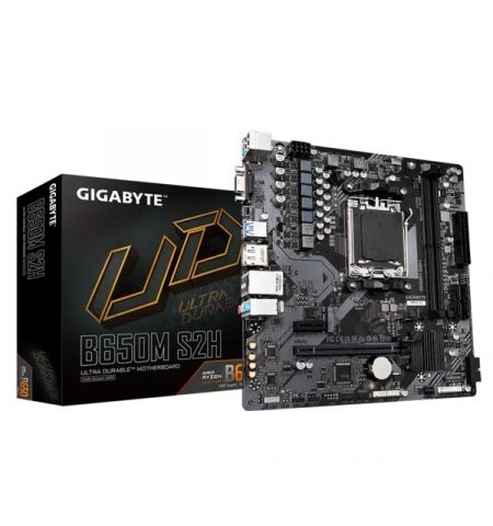 Материнская плата GIGABYTE B650M S2H / AM5 / B650 / DDR5 / mATX